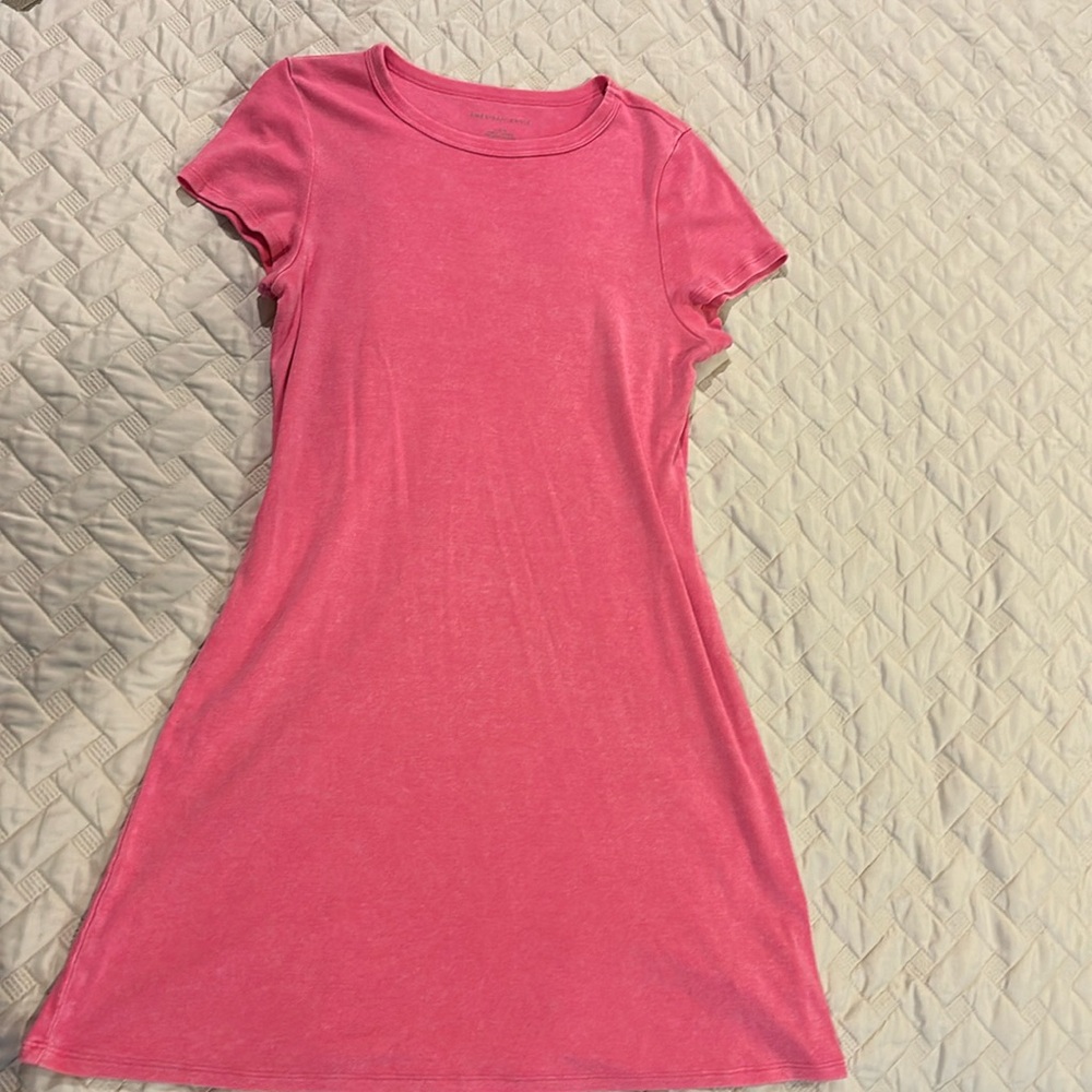 Womens American Eagle Tshirt dress size large.